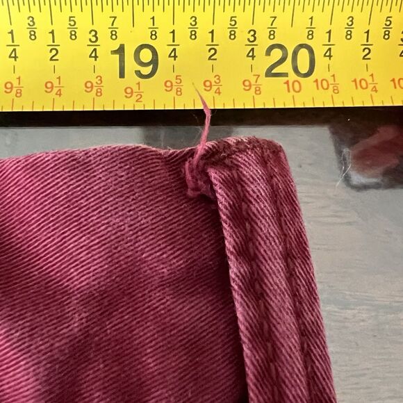 POLO Ralph Lauren 100% Cotton Chino Shorts Men Size 40 Maroon 9in Inseam - Picture 5 of 7